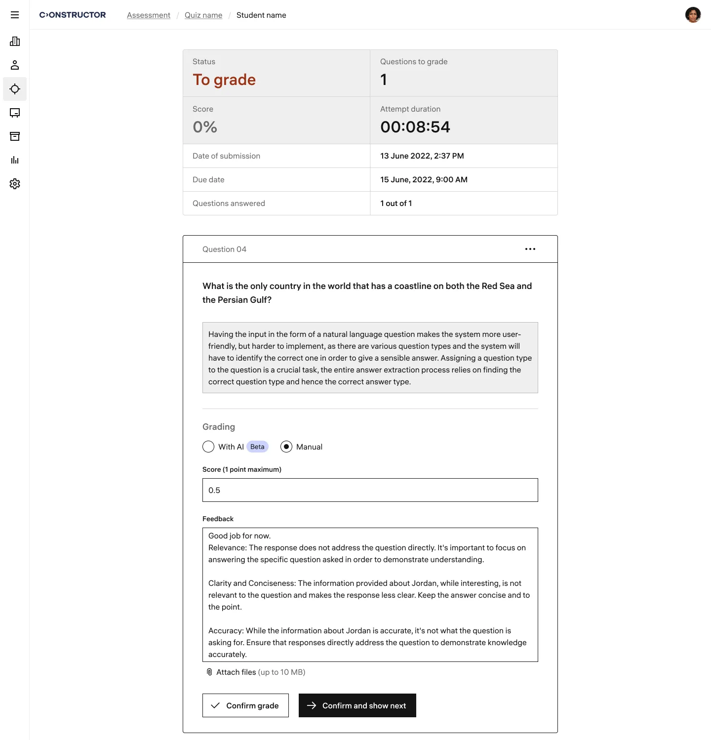 Accelerated Grading and Planning